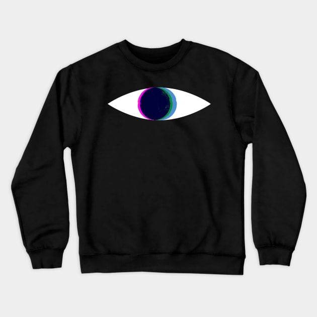 Eye 5 Crewneck Sweatshirt by mariacaballer